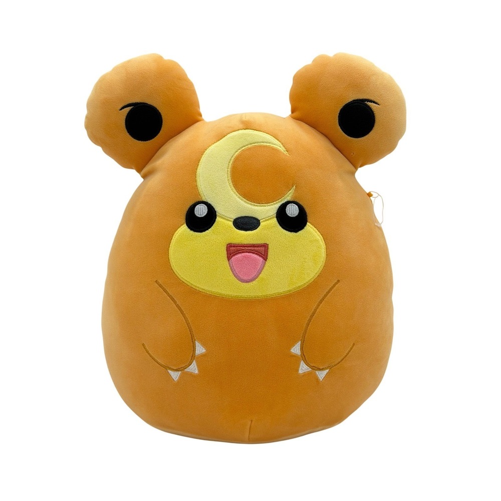Squishmallows‎ Pokemon Teddiursa 14" Soft Stuffed Kawaii Plush Animal Toy Decor